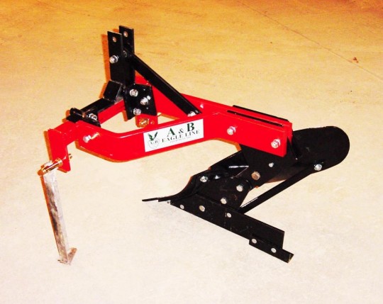 12" 3 Point 1 Bottom Plow for Small Cat I 3 Pt. Tractors