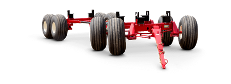 Model 308RF-20 Tn 8 Whl Wagon w/Road Flex Susp LESS Rims/Tires