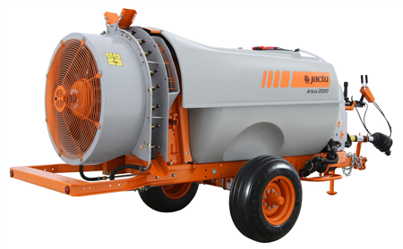 530 gal Trailed Airblast Sprayer with In-Cab Electronic Ctls