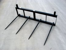 26" Four Tine Bale Spear for Loader LESS Mounting Brackets