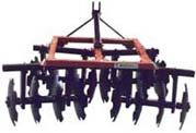 3 Pt. 4'-4" Garden Disc Harrow - CO-All Cut-Out 14" Blades