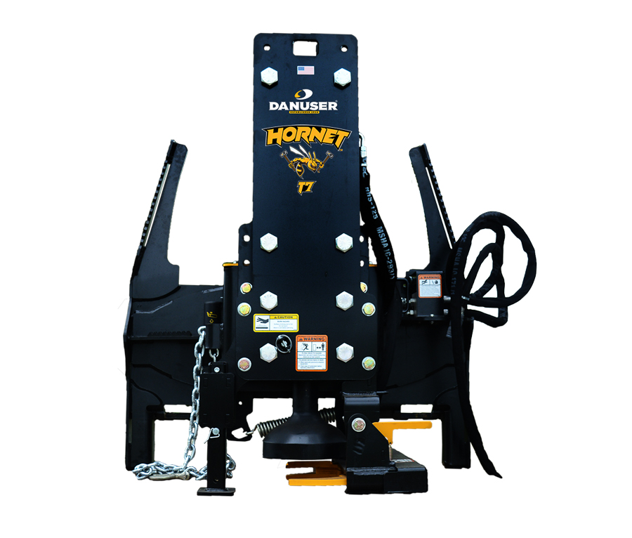 Hornet T7 Post Driver with Grapple