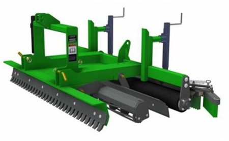 72" Wide CAT I Hitch In-Fielder Heavy Duty Ball Diamond Groomer