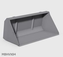 60" Extra High Volume Front Loader Bucket LESS MOUNT