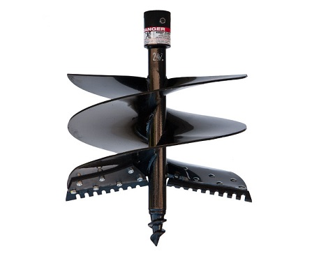 24" x 29" Orchard Auger Serrated Edge 2" Round