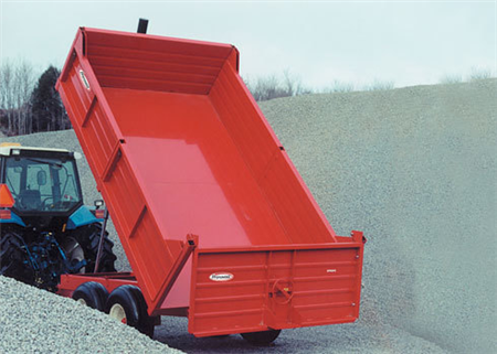 Off-Road Dump Trailer-12 Tons 84"X138"X3-16"